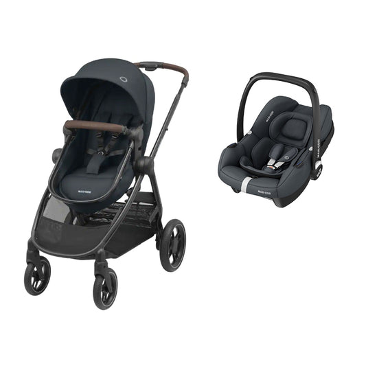 [DUO] Zelia 3 + CabrioFix i-Size Essential Graphite Maxi Cosi