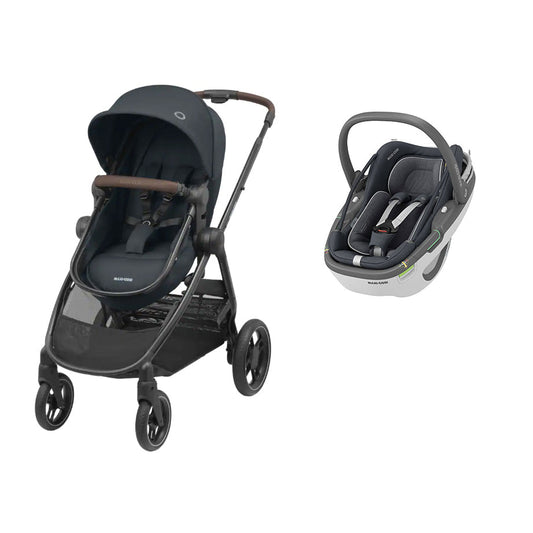 Duo Zelia 3 + Coral 360 Essential Graphite Maxi-Cosi
