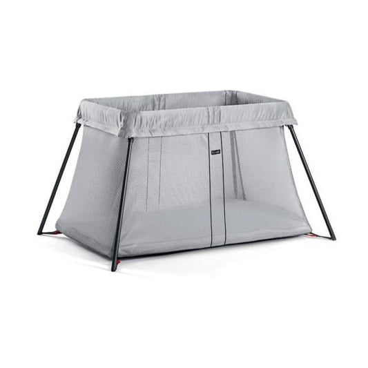 Travel Cot Light Mesh - Silver [40248]