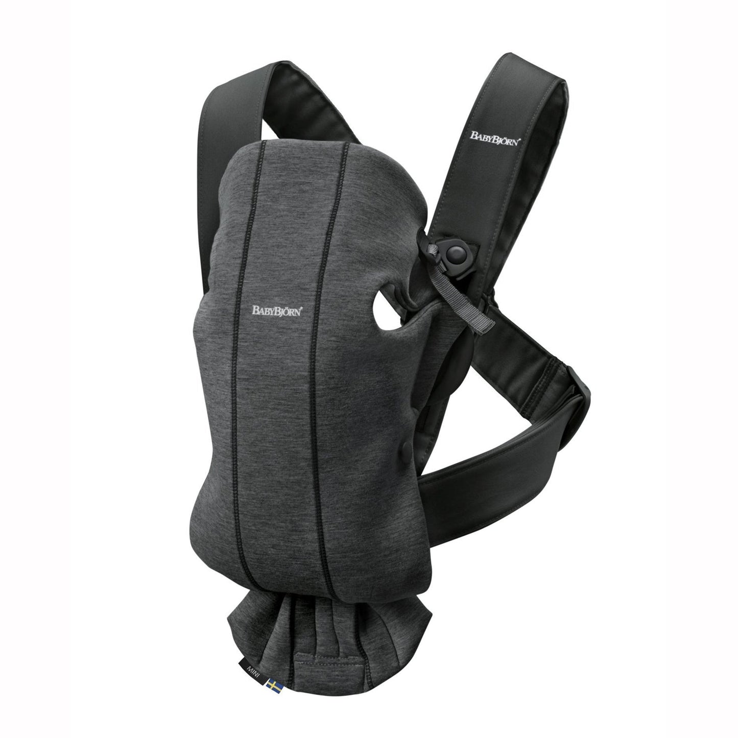 Baby carrier Mini 3D Jersey Charcoal Grey BabyBjörn