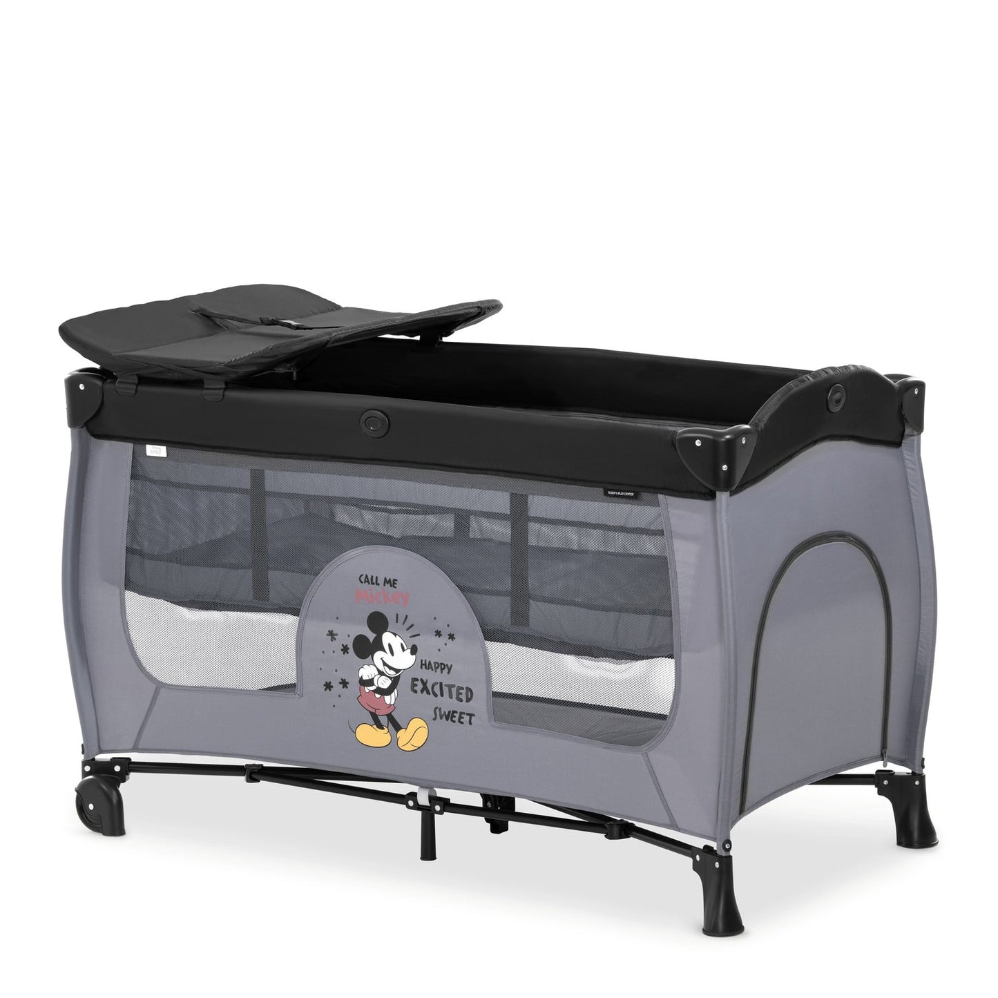 Sleep n Play Center - Disney Mickey Mouse Grey Hauck