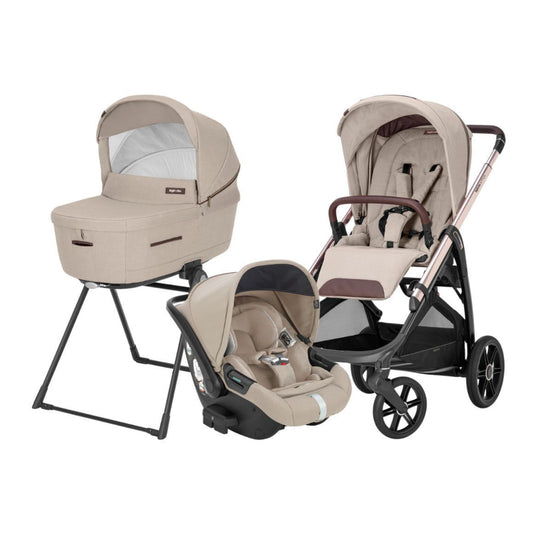 [TRIO] Aptica Darwin Recline - Sistema Quattro  PASHMINA BEIGE Inglesina