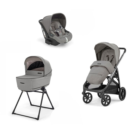 Inglesina Trio Aptica Darwin Recline - Sistema Quattro  PLATINUM GREY