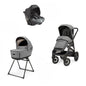 Inglesina Trio Aptica XT Darwin Recline - Sistema Quattro CANYON GREY