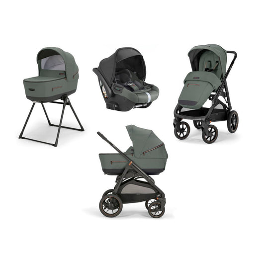 Trio Aptica XT Darwin Recline - Sistema Quattro TAIGA GREEN Inglesina