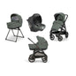 [TRIO] Aptica XT Darwin Recline - Sistema Quattro TAIGA GREEN Inglesina