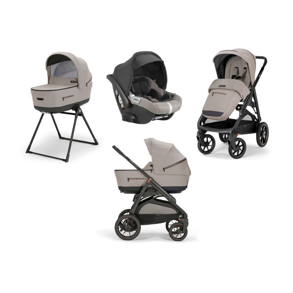 Trio Aptica XT Darwin Sistema Quattro TUNDRA BEIGE Inglesina