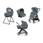 [TRIO] Electa Darwin Recline - Sistema Quattro UNION GREY Inglesina