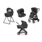 Trio Electa Darwin Sistema Quattro UPPER BLACK Inglesina