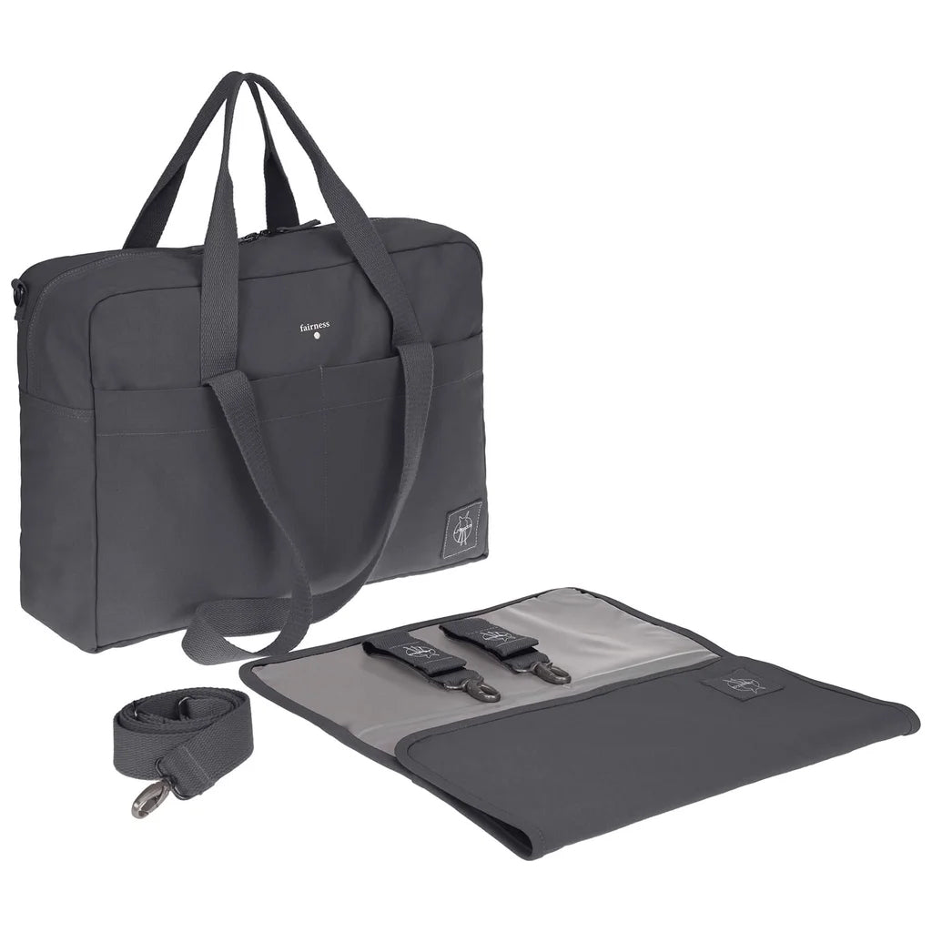 Cotton Essential Bag ANTHRACITE laessig