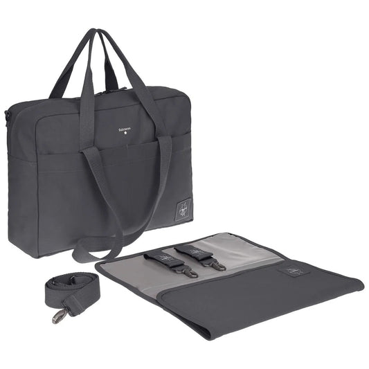 Cotton Essential Bag ANTHRACITE laessig