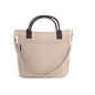 Diaper bag in tessuto Sand Chocolate Leclerc Baby