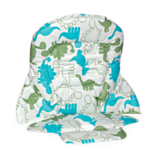 Original replacement cover for highchairs Prima Pappa Zero3 Dino Park Bianco