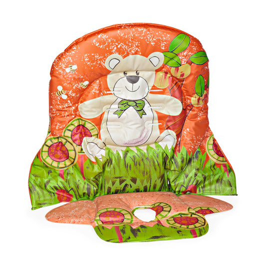 Original upholstery for high chair Prima Pappa Zero3 and Follow Me Orso Arancio Peg Perego
