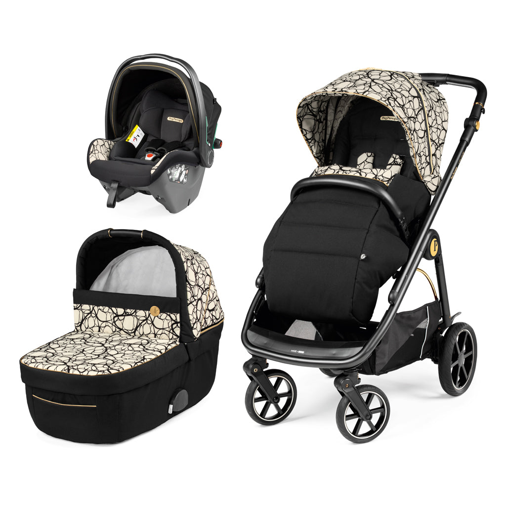 Trio Veloce Slk Modular Graphic Gold Peg Perego