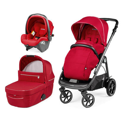 Trio Veloce Slk Modular Red Shine Peg Perego