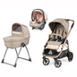 Trio Veloce + Culla Belvedere + Primo Viaggio Lounge MON AMOUR Peg-Perego