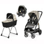Trio Veloce + Culla Belvedere + Primo Viaggio SLK GRAPHIC GOLD