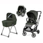 Trio Vivace + Culla Belvedere + Primo Viaggio SLK GREEN Peg-Perego