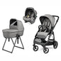 Trio Veloce + Culla Belvedere + Primo Viaggio SLK MERCURY Peg Perego