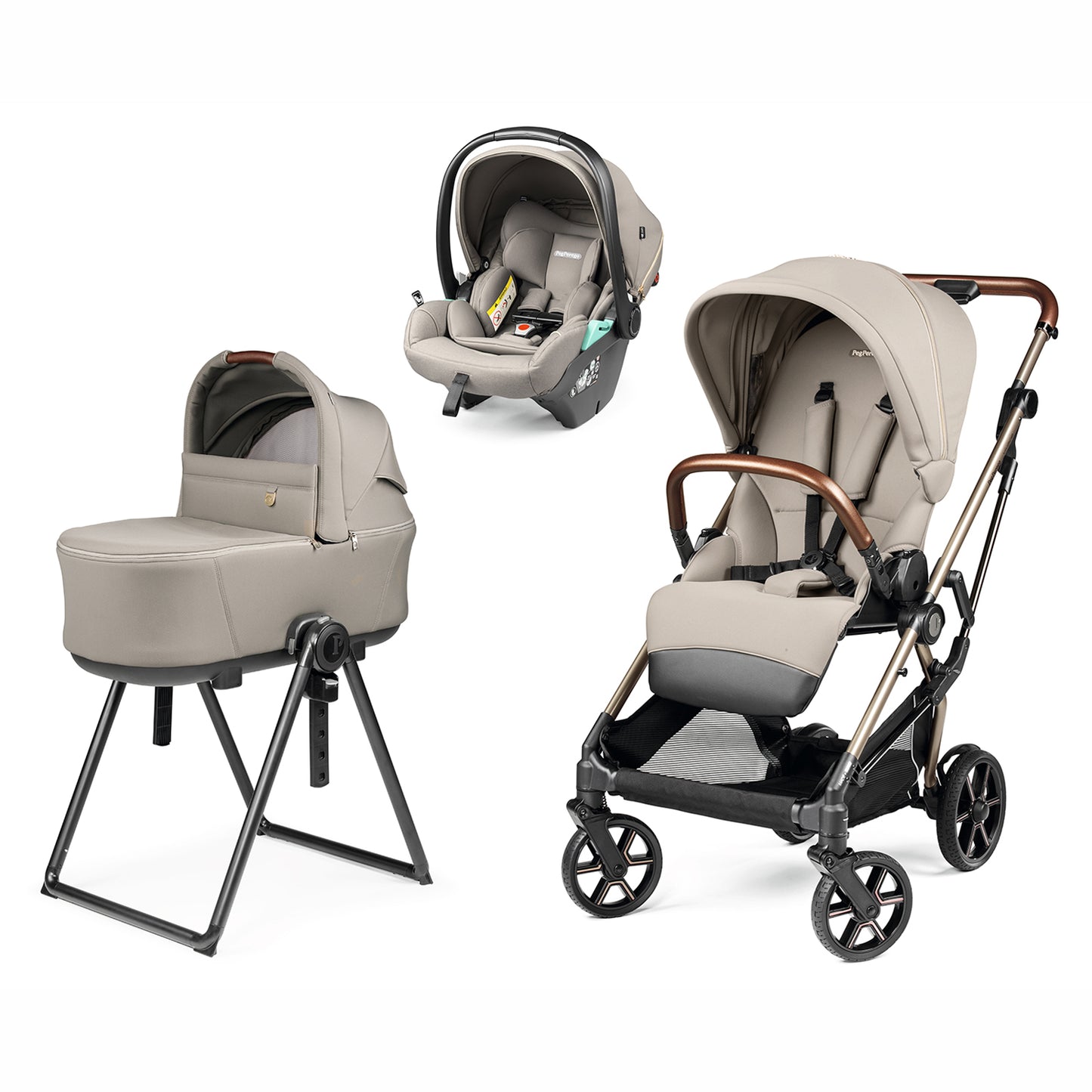 Trio Vivace + Culla Belvedere + Primo Viaggio Lounge ASTRAL Peg Perego