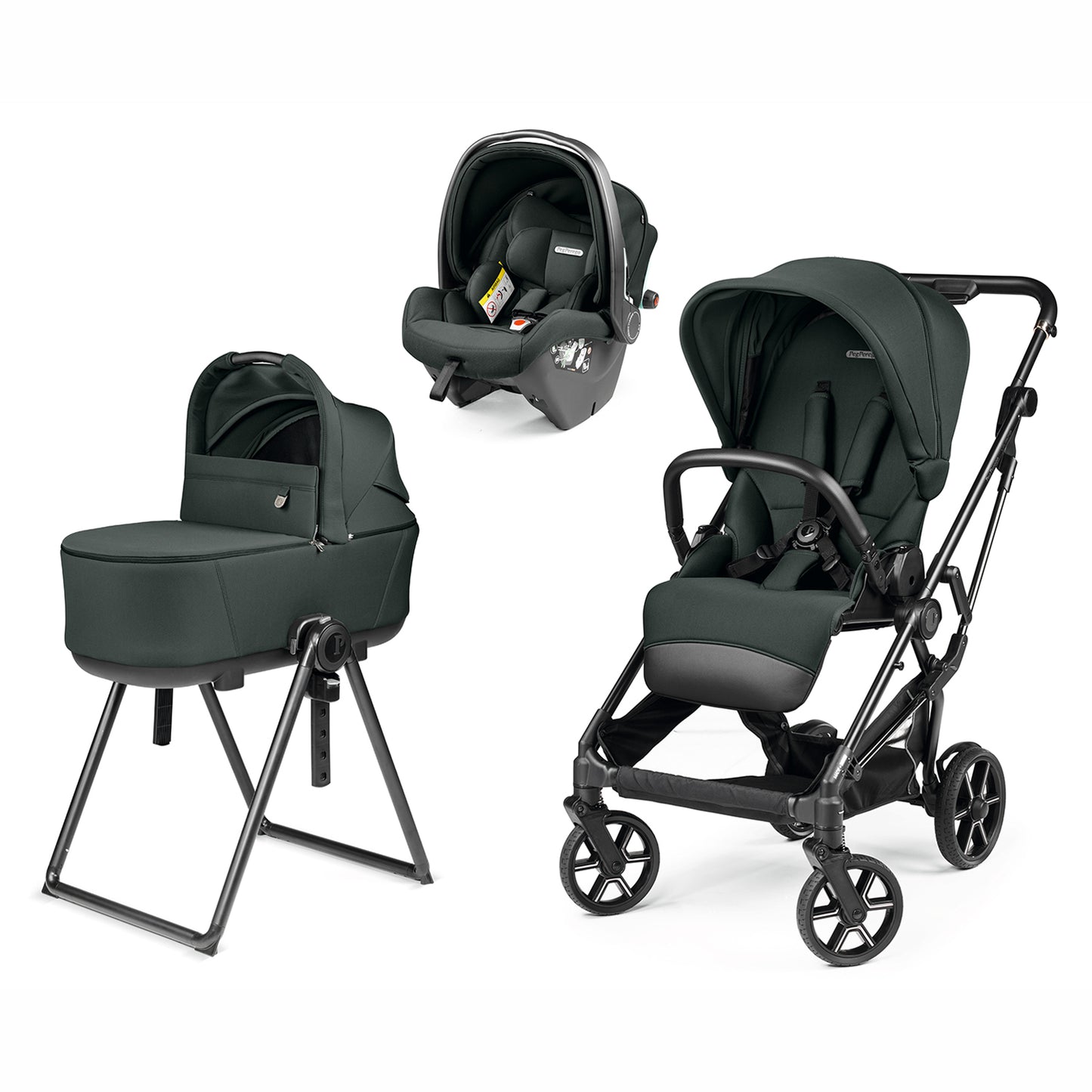 Trio Vivace + Culla Belvedere + Primo Viaggio SLK METAL Peg Perego