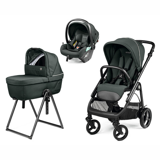 Trio Veloce + Culla Belvedere + Primo Viaggio Lounge METAL Peg Perego