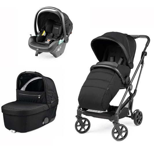 [TRIO] Vivace + Culla Belvedere + Primo Viaggio Lounge LICORICE Peg Perego