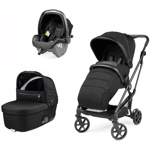 TRIO Vivace + Culla Belvedere + Primo Viaggio SLK LICORICE Peg Perego