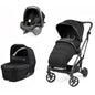 [TRIO] Vivace + Culla Belvedere + Primo Viaggio SLK LICORICE Peg Perego