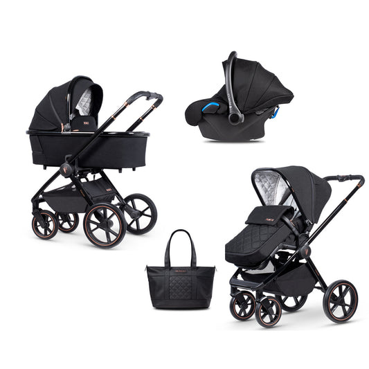 Venicci [TRIO] Tinum 2.0 Stylish Black (Special Edition )
