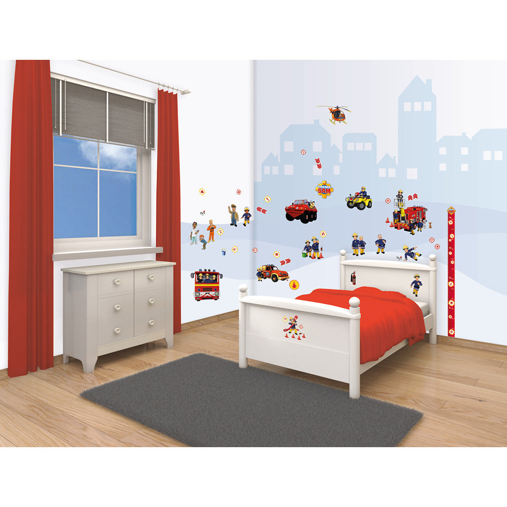 Room decor kit FIREMAN SAM Walltastic